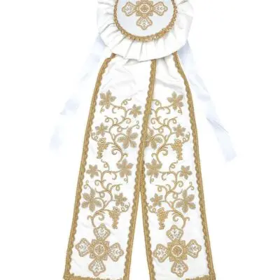 Σετ Δικεροτρίκερα Κεντημένα σε Βελούδο