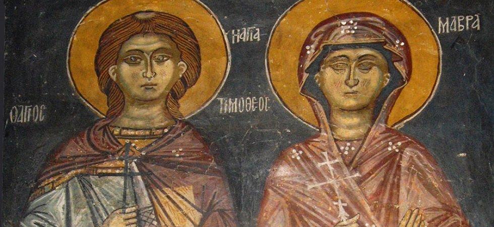 Saints Timotheus and Mavra