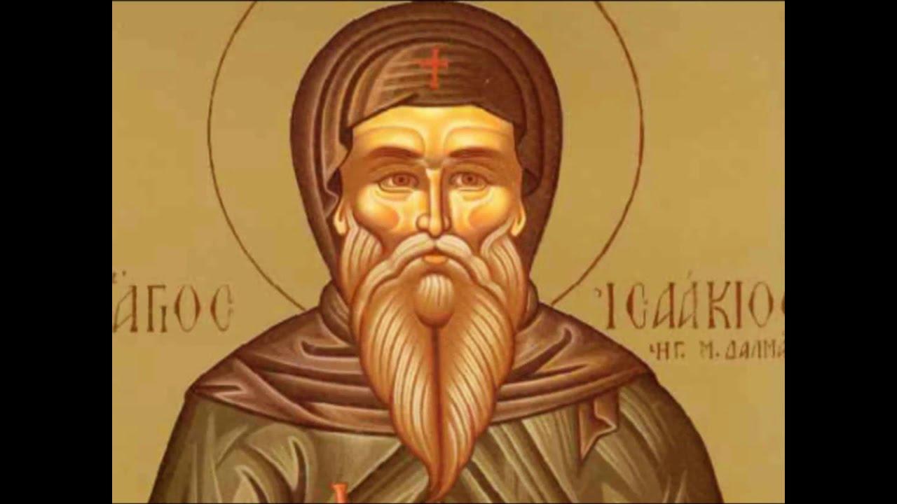 Saint Isaac the Confessor abbot of the Monastery of Dalmatia