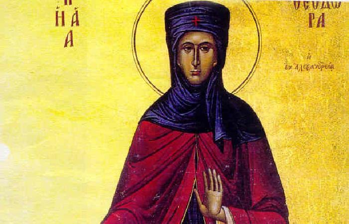 Saint Theodora from Alexandria