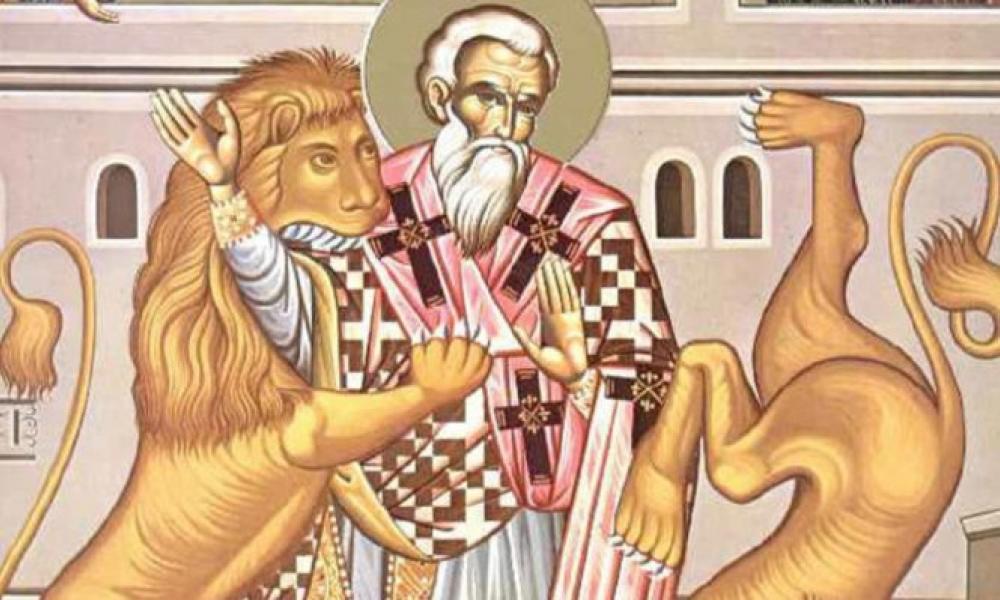 Saint Ignatius the Godbearer and Hieromartyr