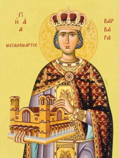 Saint Barbara the Great Martyr