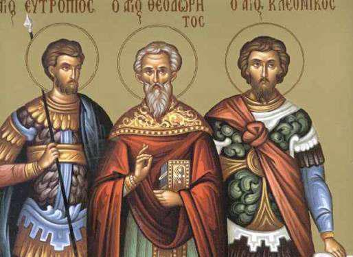 Saints Eutropius, Cleonikos and Basiliskos