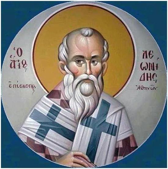 Saint Leonidis, Bishop of Athens