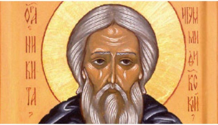 Saint Nikitas the Confessor Abbot of Midiki Monastery