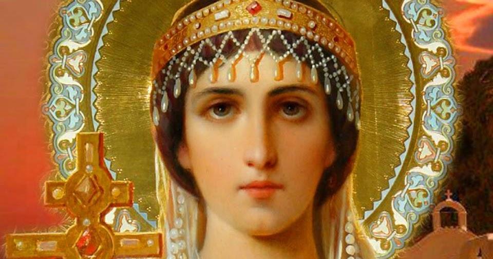 Saint Alexandra the queen and the followers of Apollo, Isaac and Kodratos